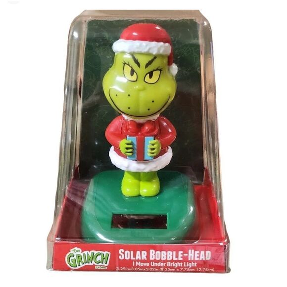 New! Mean ole Mr. Grinch Bobble Head Doll for Wherever you go! - Picture 1 of 3